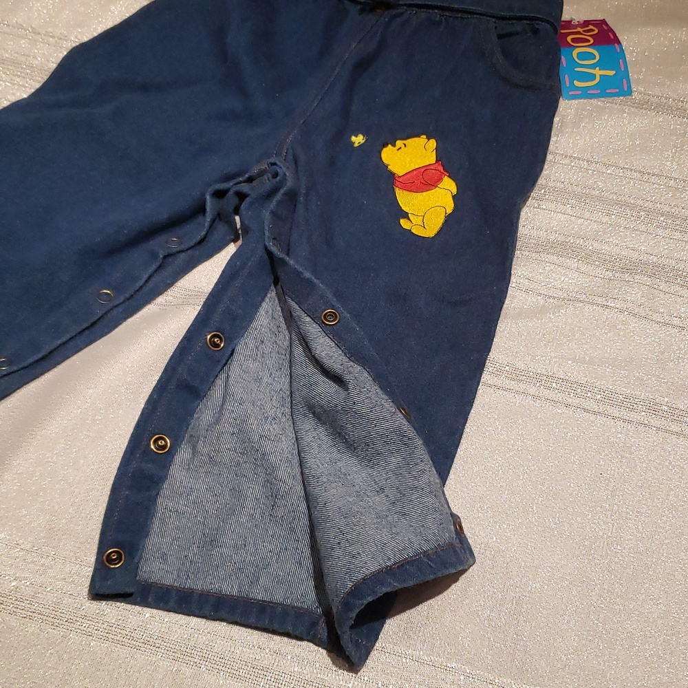 Disney Pooh Bear NEW Kids Toddler Pull-On Jeans Bottoms 24M NWT - Picture 11 of 11